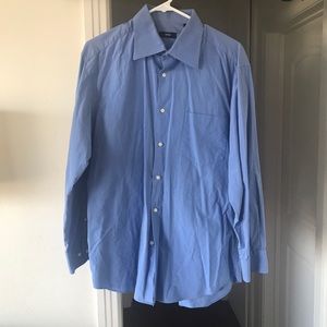 Hugo Boss Blue Dress Shirt